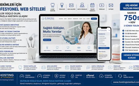 Diş hekimleri için dijital dönüşüm: Kendi profesyonel sitenizi kurun